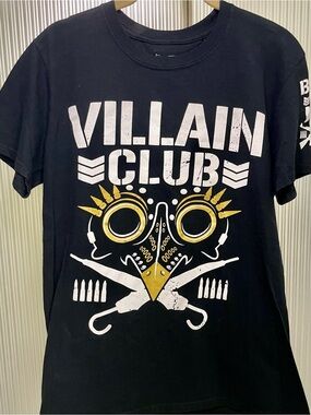 Pro Wrestling Tees Bullet Club Black Tshirt Size M